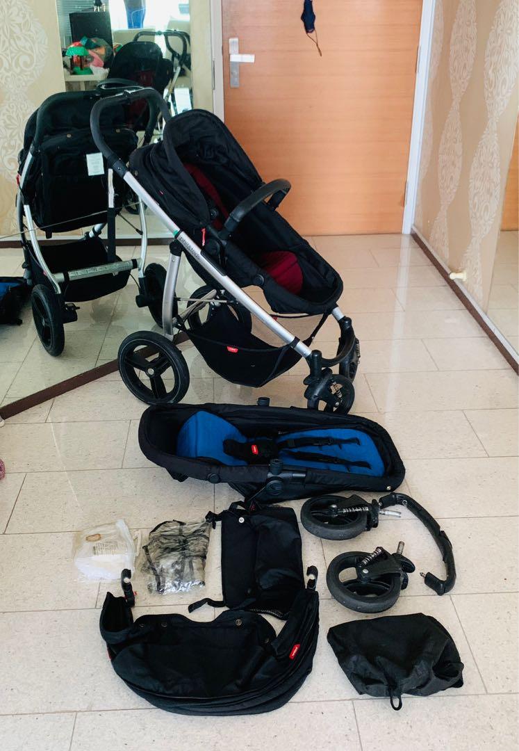 Phil and teds smart lux pram clearance