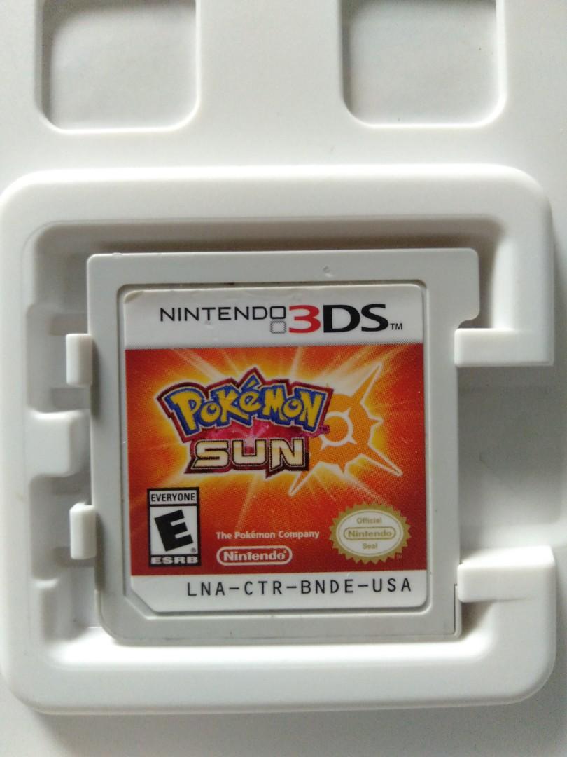 Pokemon Sun Usa For Nintendo 3ds 2ds Video Gaming Video Games Nintendo On Carousell