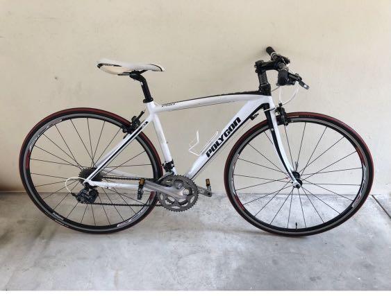 Polygon flat top bar road bike