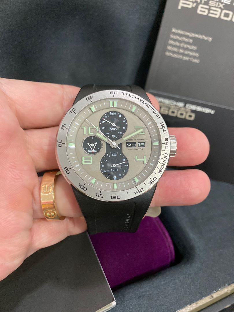 Porsche design flat six chronograph top