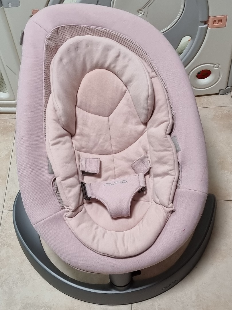 Preloved Nuna Leaf Grow in Blush colour Babies Kids Baby Nursery Kids Furniture Kids Tables Chairs on Carousell