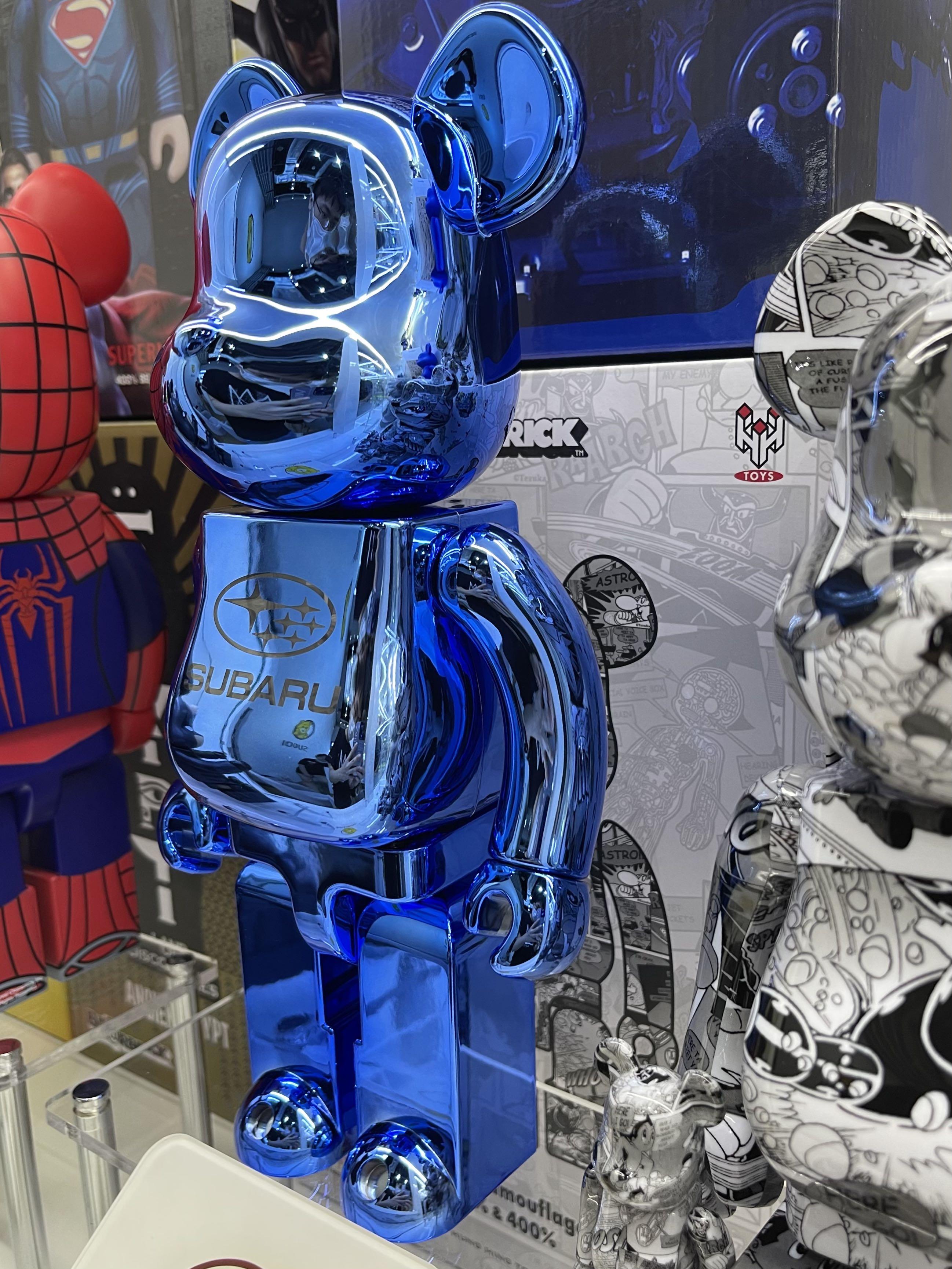 Pre-Order] BE@RBRICK x Subaru The 1st Model 400% Chrome Blue Ver. bearbrick,  Hobbies & Toys, Toys & Games on Carousell