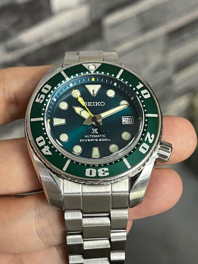 Preowned Seiko Prospex JADE SUMO SZSC004 Luxury Watches on