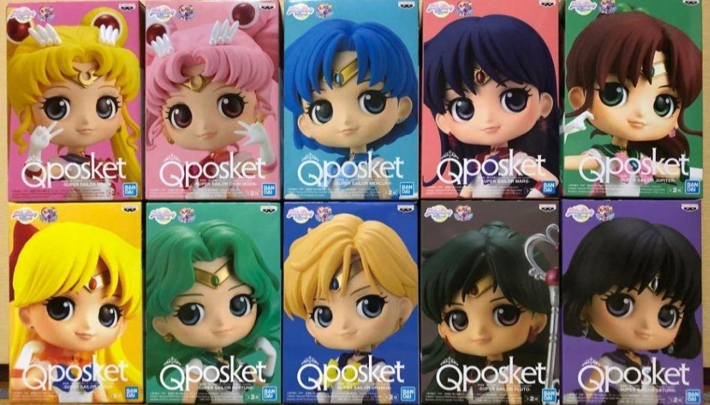 QPOSKET SAILOR MOON 美少女戰士FIGURE 原色10盒日版, 興趣及遊戲