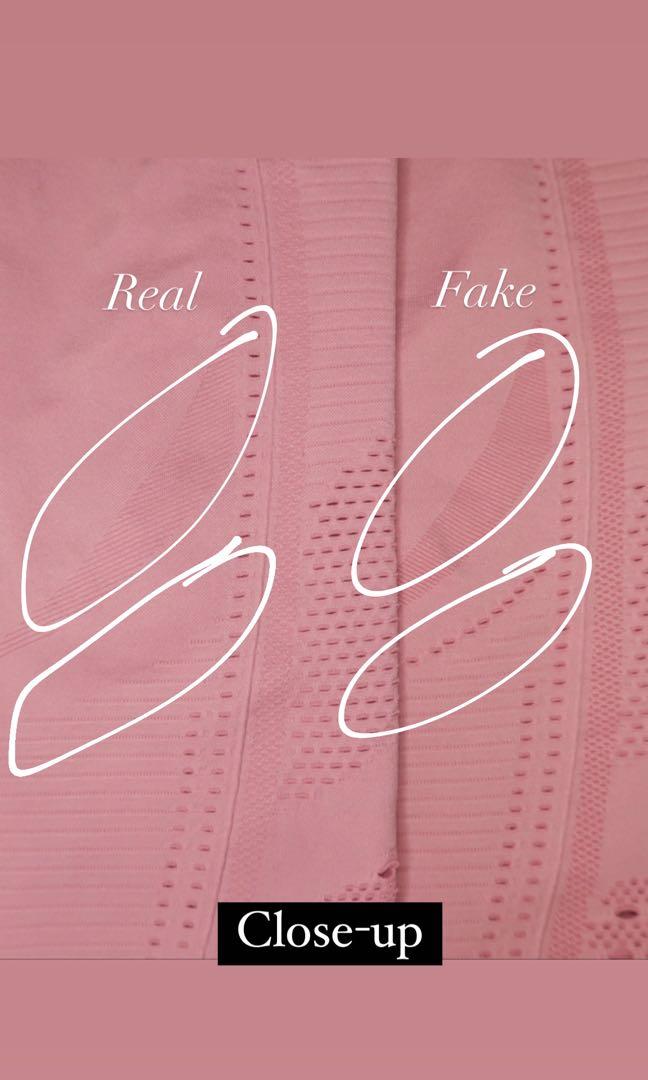 Real vs Fake Gymshark leggings yoga pants leggings