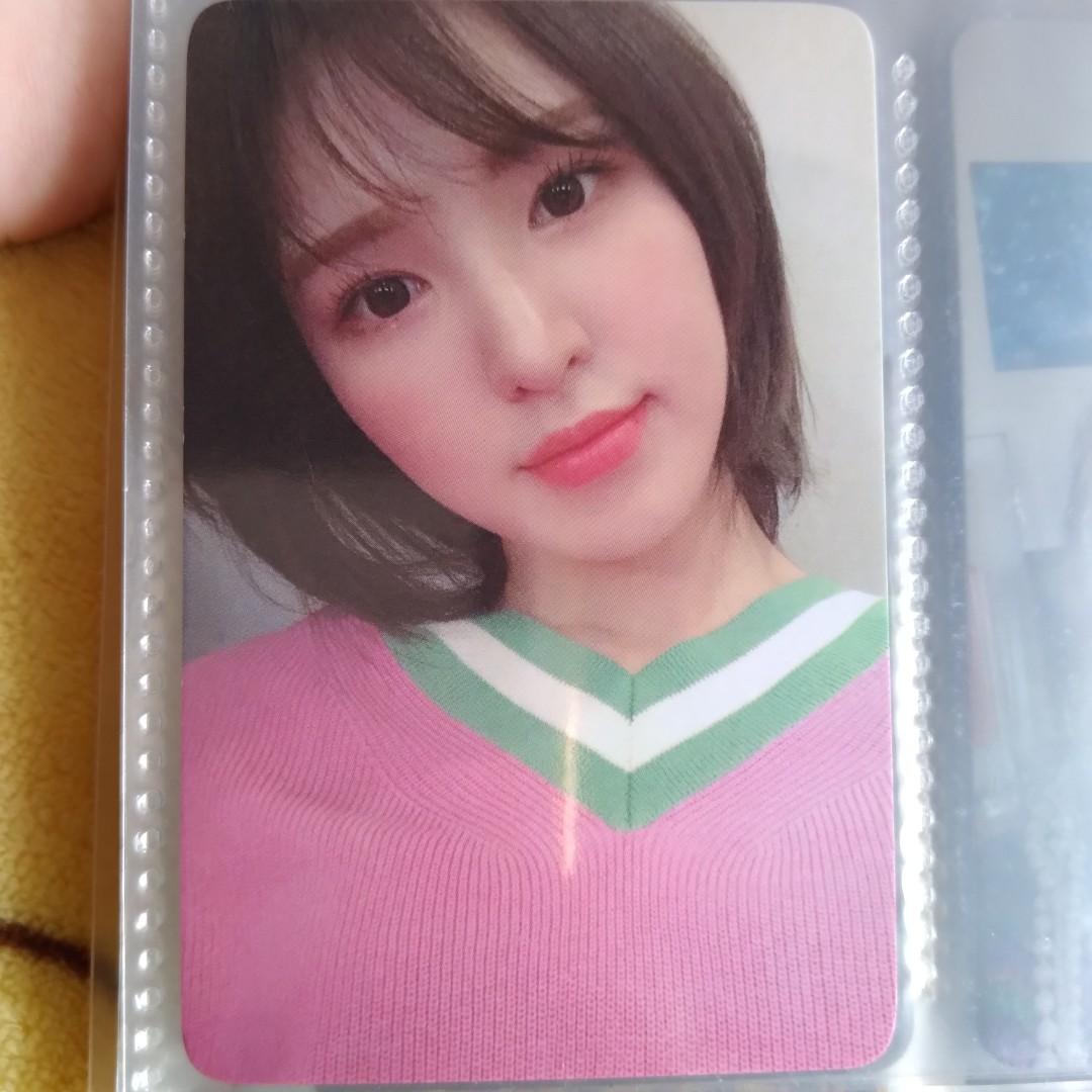 Red Velvet ウェンディDear U letter 1通目トレカ