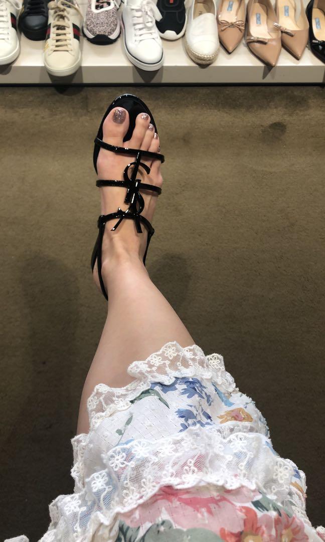 Ysl slippers online