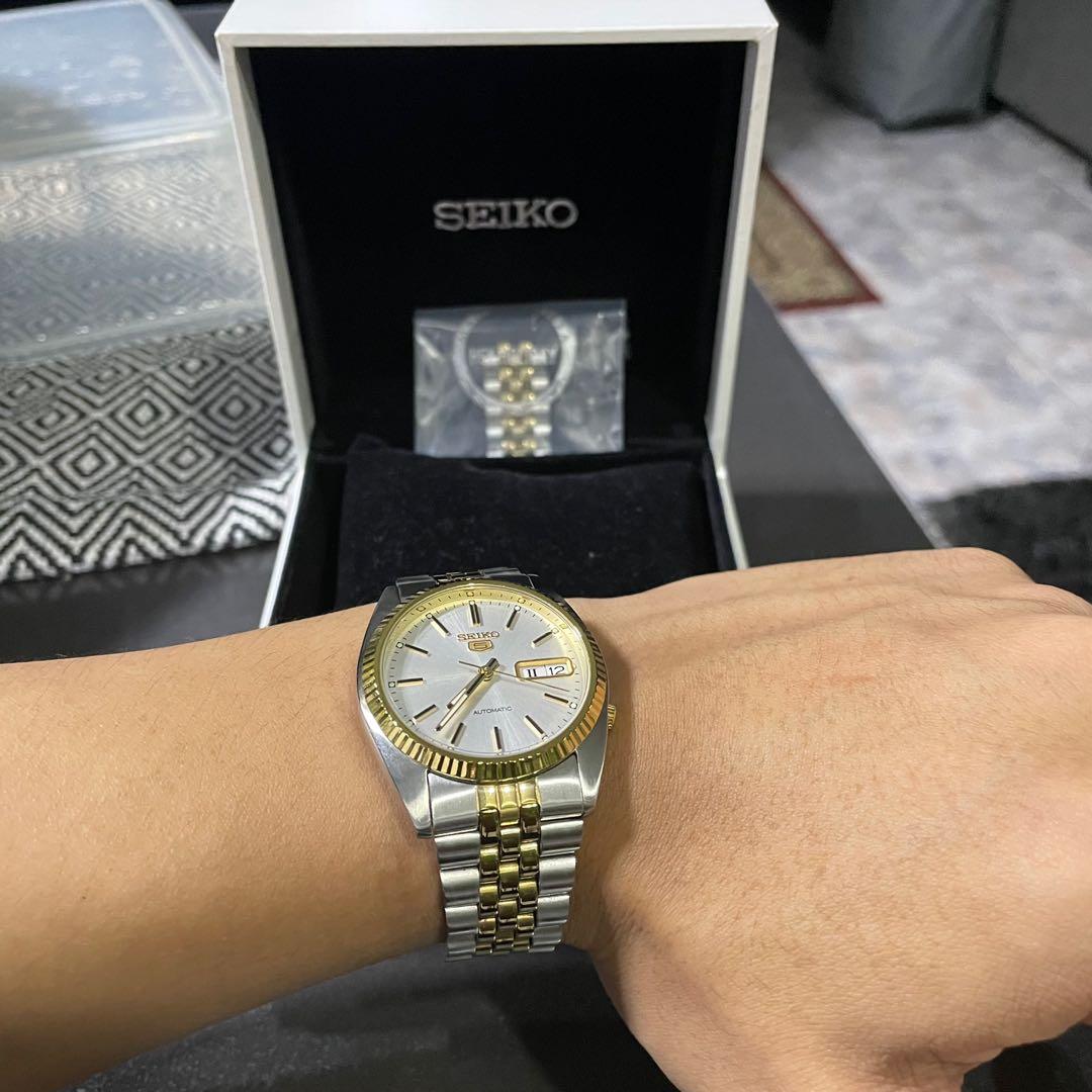 36mm SEIKO ROLEX HOMAGE SNXJ90 for 16233 Luxury Watches on Carousell