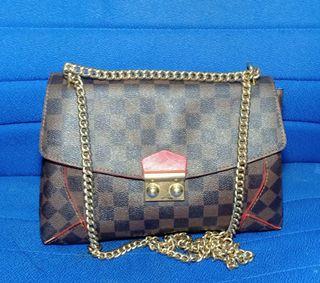 Sling bag lv leather item bundle