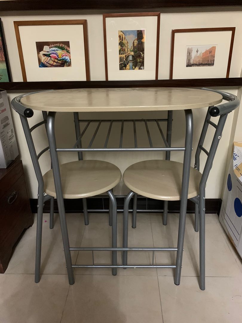 Space saving 2 new arrivals seater dining table