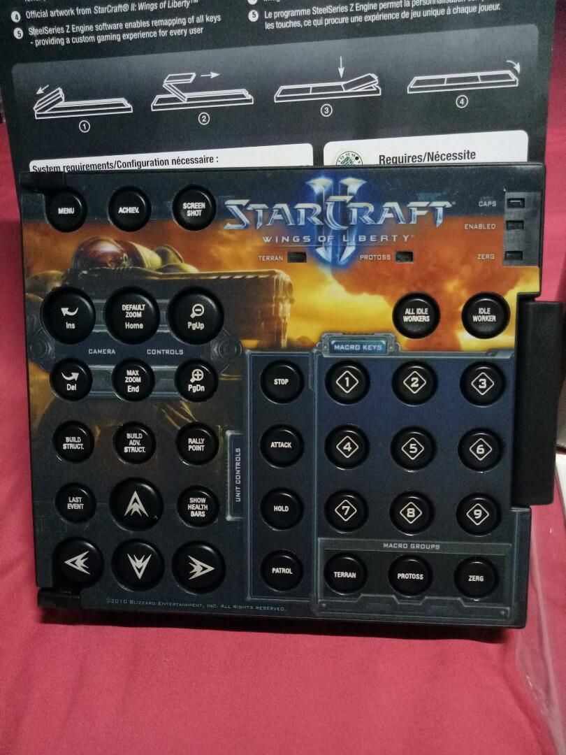 Steel Series Gaming Zboard Limited Edition Keyset Starcraft