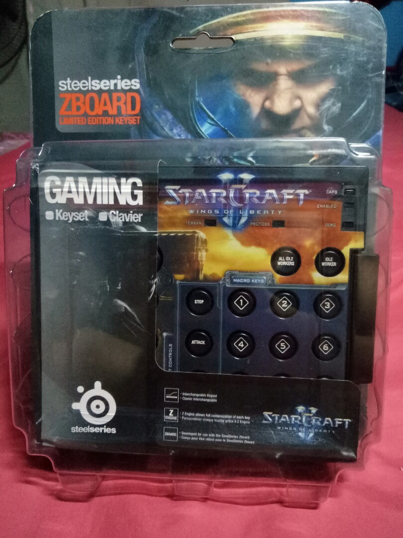 Steel Series Gaming Zboard Limited Edition Keyset Starcraft