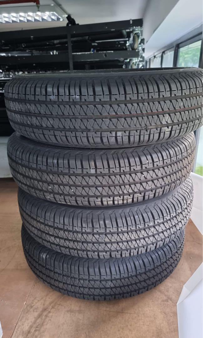 Stock tyres for Suzuki Jimny, Car Accessories, Tyres & Rims on Carousell