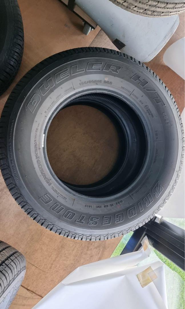 Stock tyres for Suzuki Jimny, Car Accessories, Tyres & Rims on Carousell