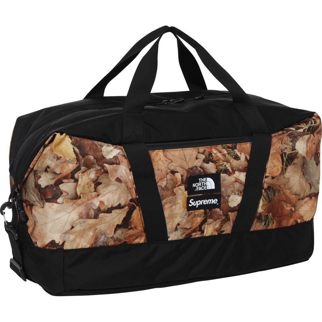 希少 supreme north face APEX LEAVES DUFFEL-