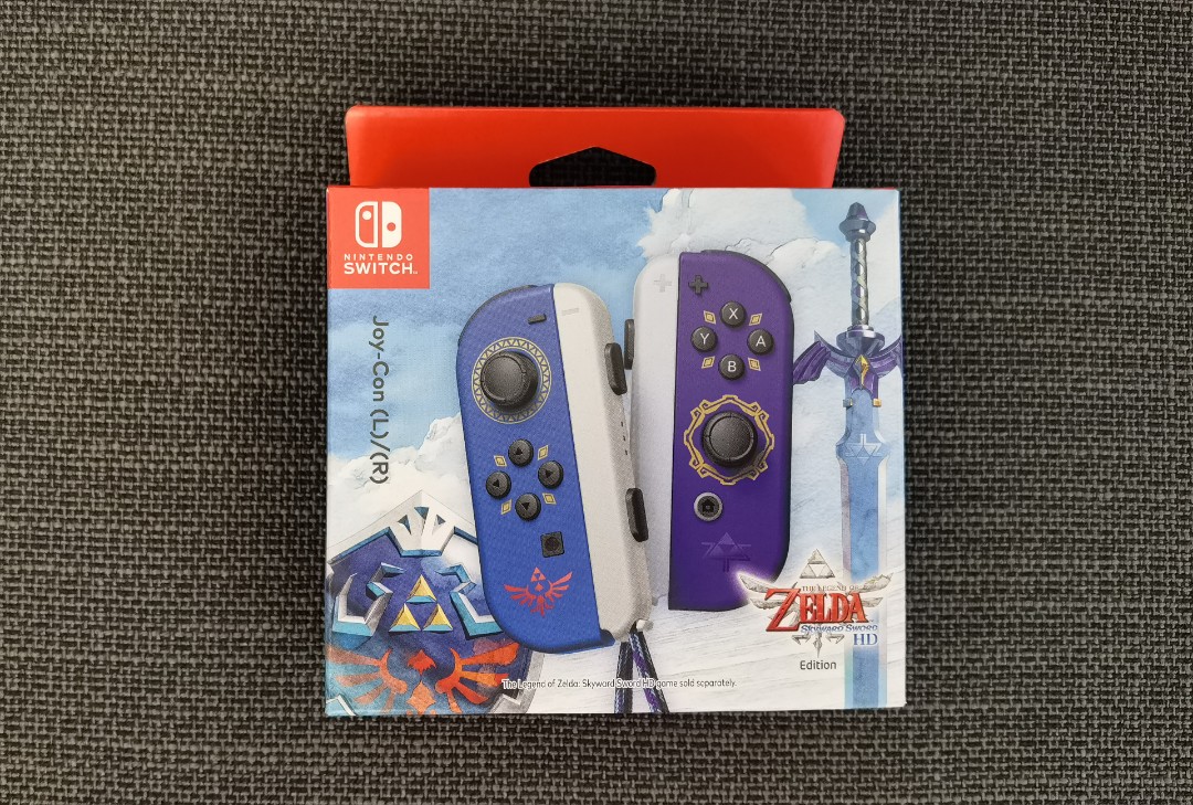 The Legend Of Zelda Skyward Sword Joy Con Controller Video Gaming Video Game Consoles Nintendo On Carousell