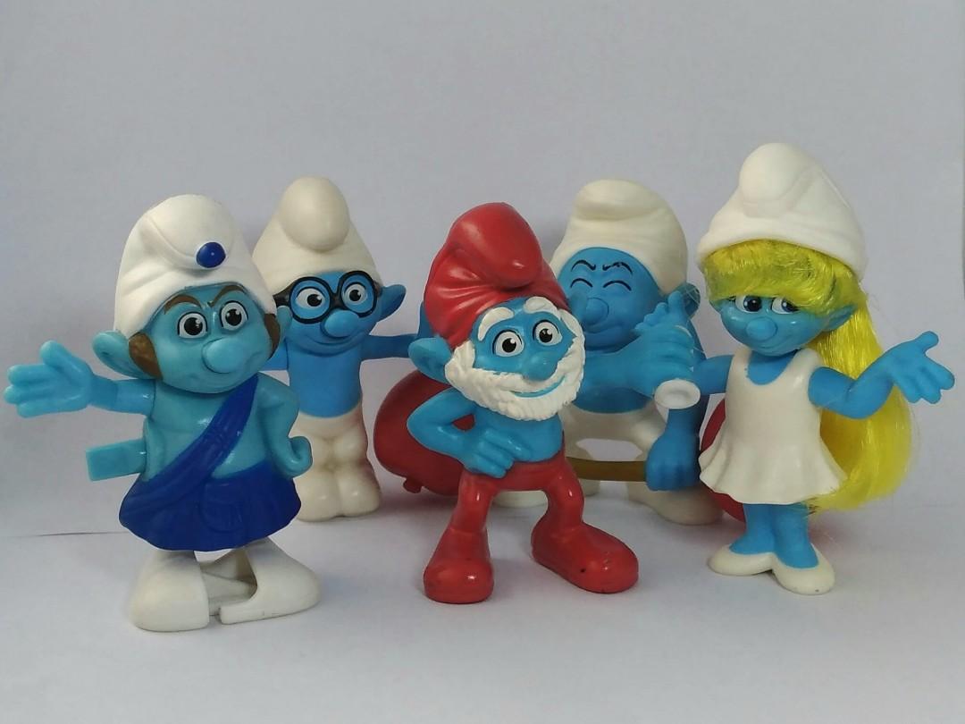 Baker #4 2011 The Smurfs McDonalds Happy Meal Toy 