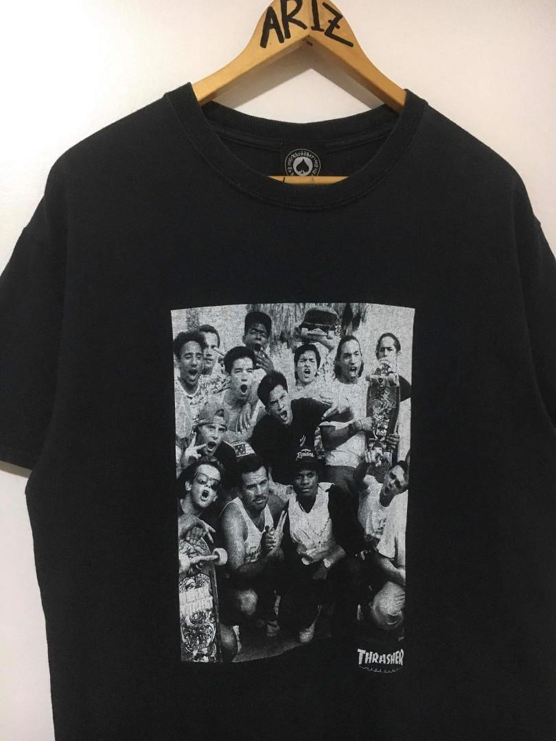 Thrasher x EAZY E Tshirt, Men's Fashion 