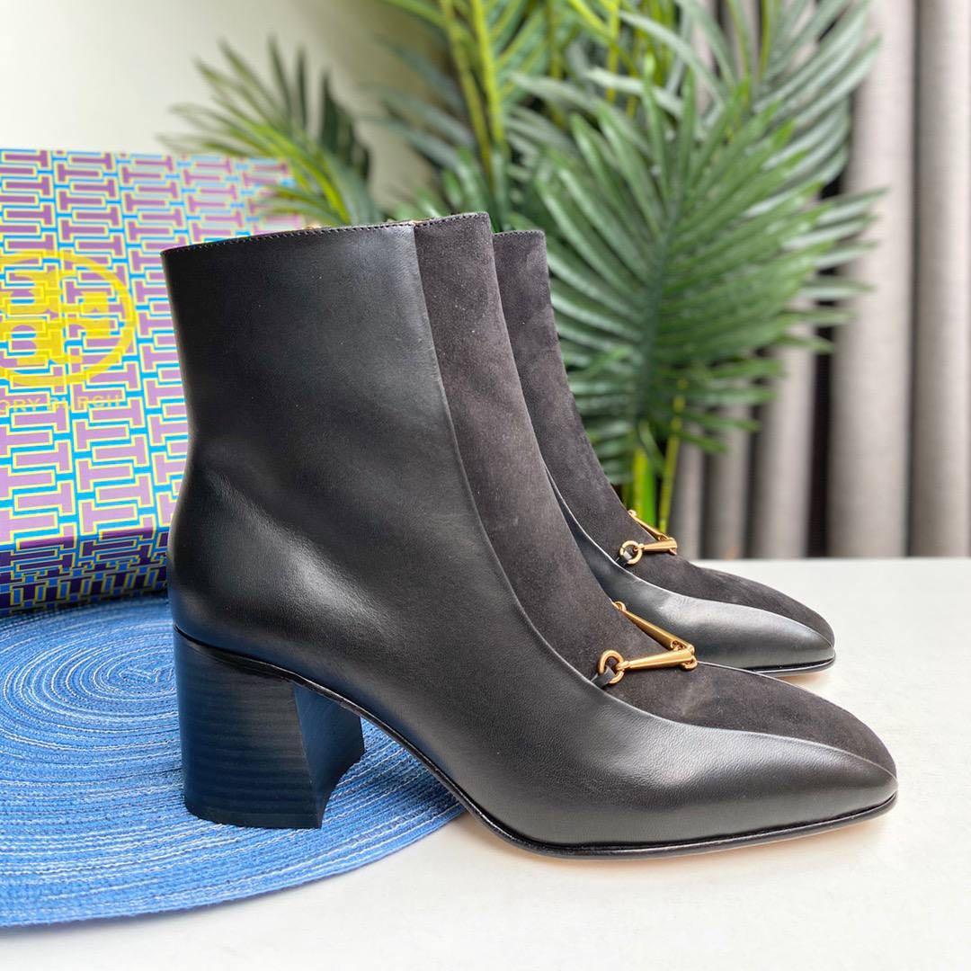 Tory Burch Equestrian Link 85mm Boots, Luxury, Apparel on Carousell