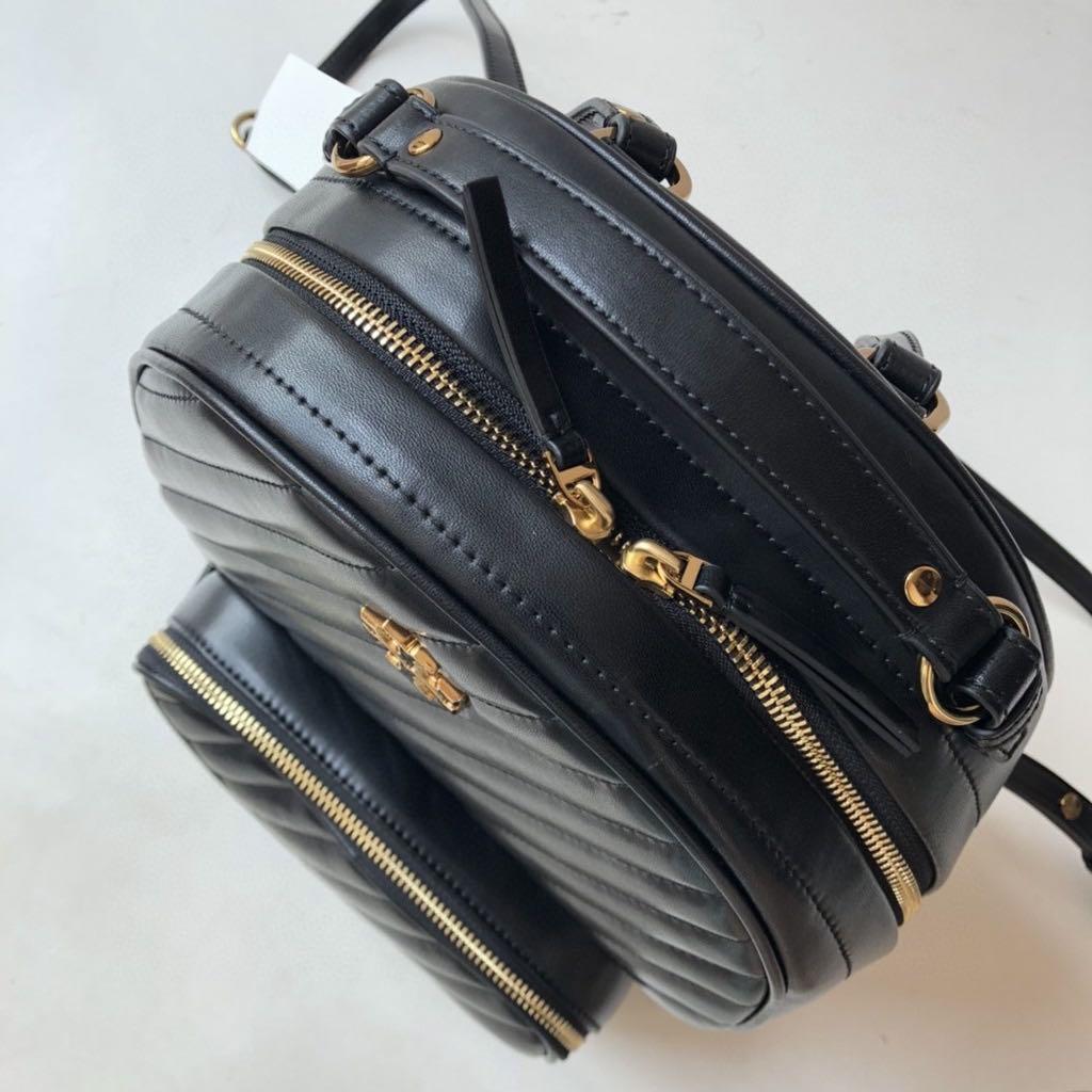 Tory Burch Kira Chevron Backpack Women s Fashion Bags Wallets Backpacks on Carousell