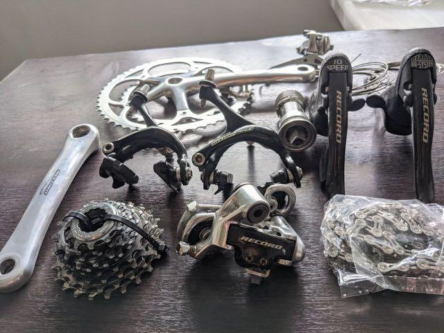 Campagnolo Super Record - Cassette 10 vitesses en titane et acier