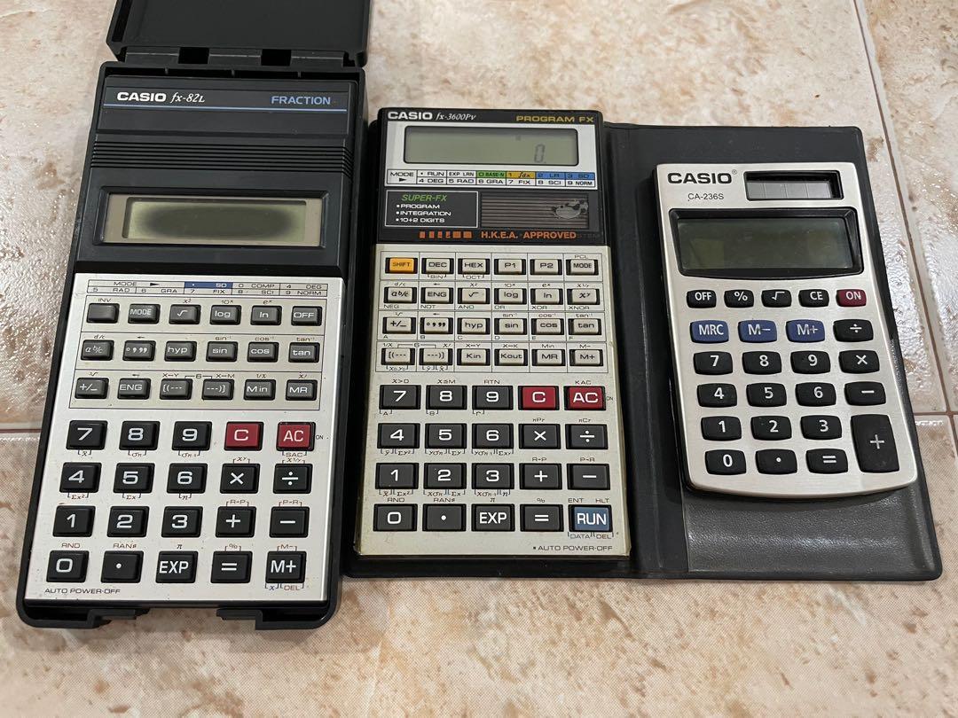 Vintage Casio Calculators, Hobbies & Toys, Memorabilia & Collectibles ...