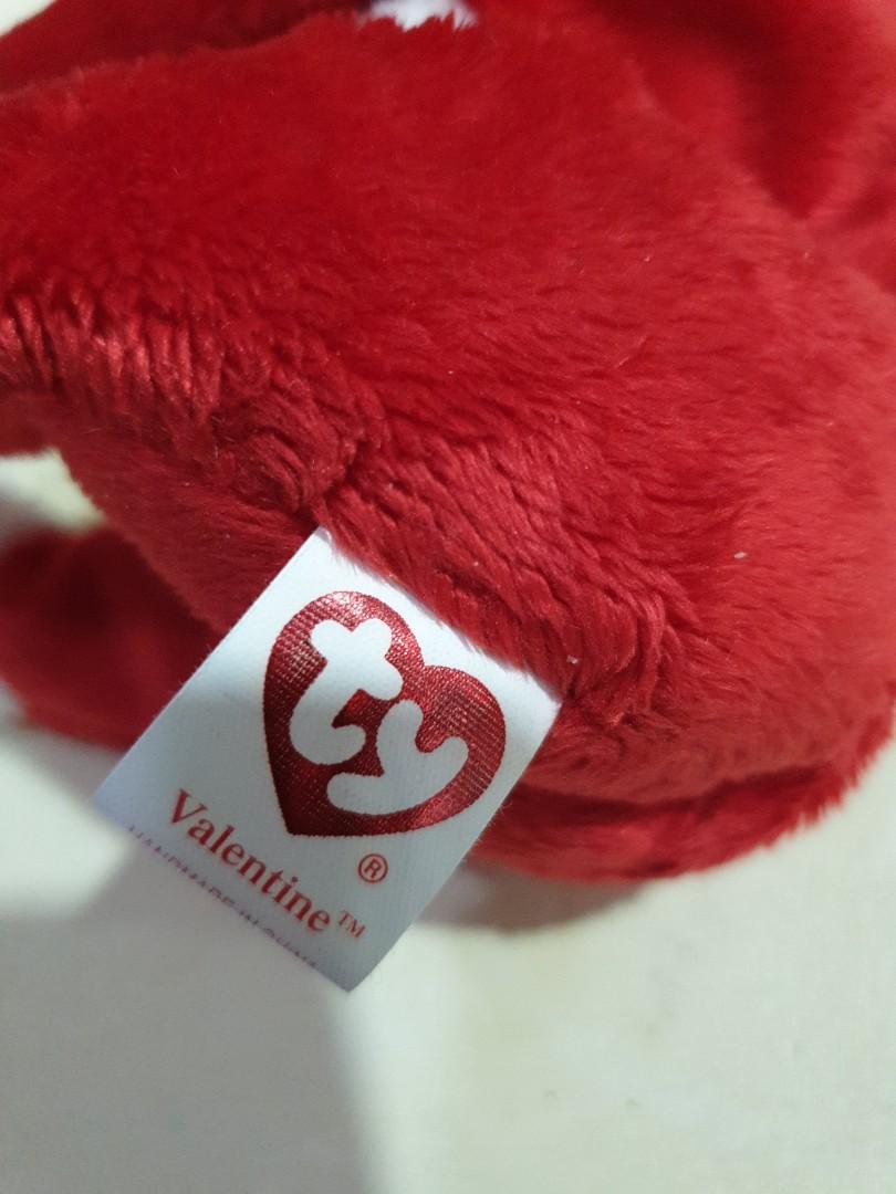 Valentine monkey beanie baby store