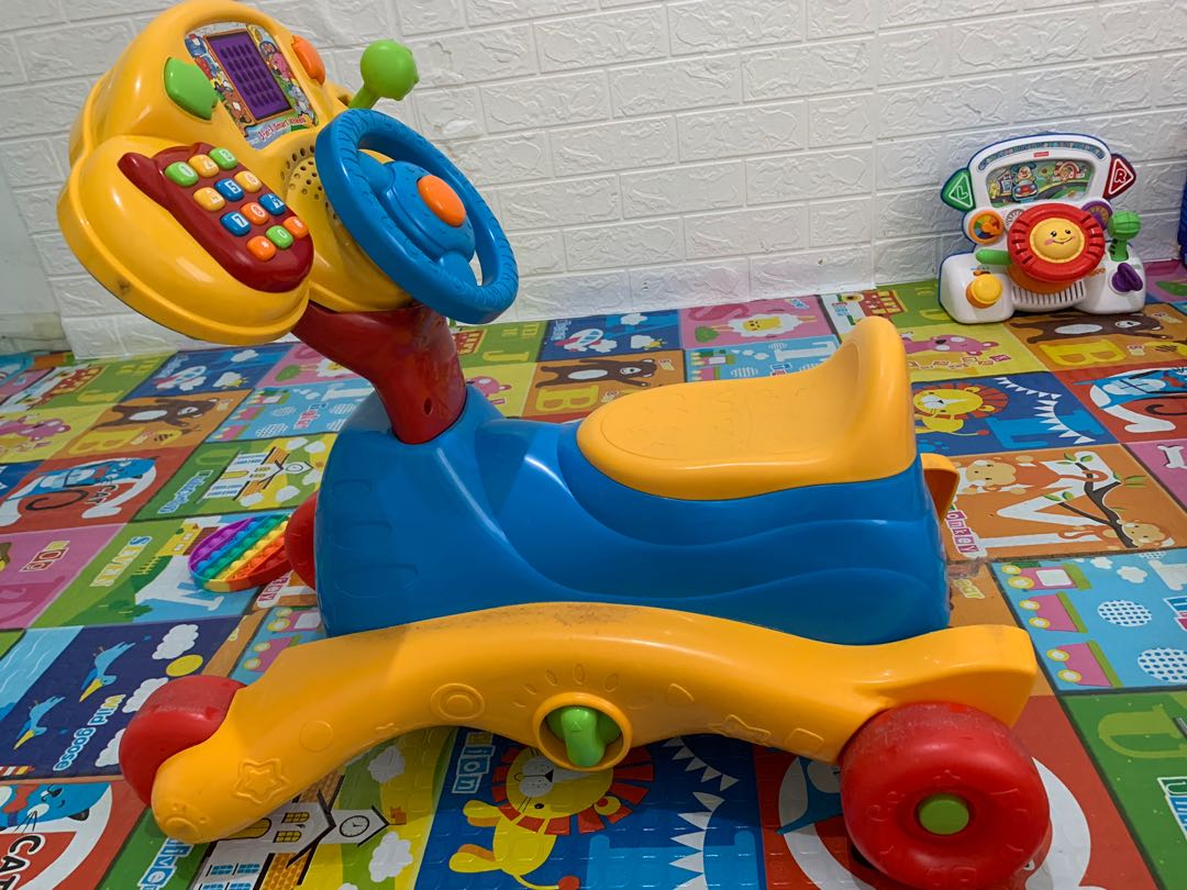 Vtech ride on with sounds, Babies & Kids, Infant Playtime on Carousell