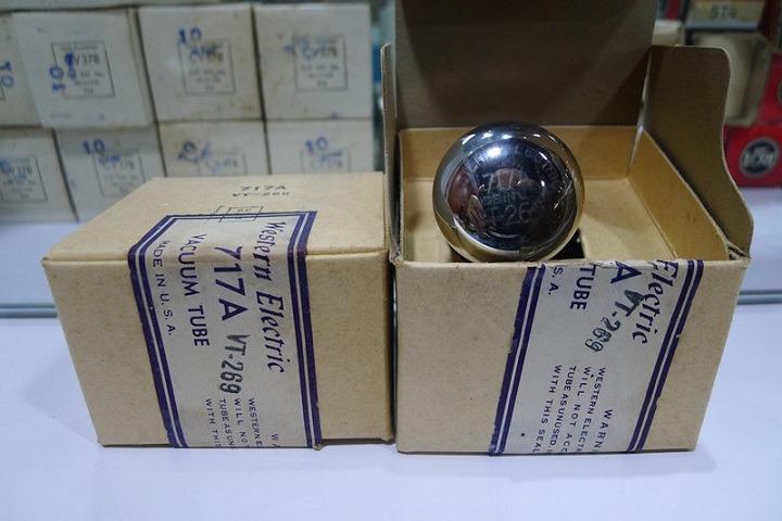 SG 🎵] Western Electric / Raytheon JAN CRP - 717A VT-269 NOS tube