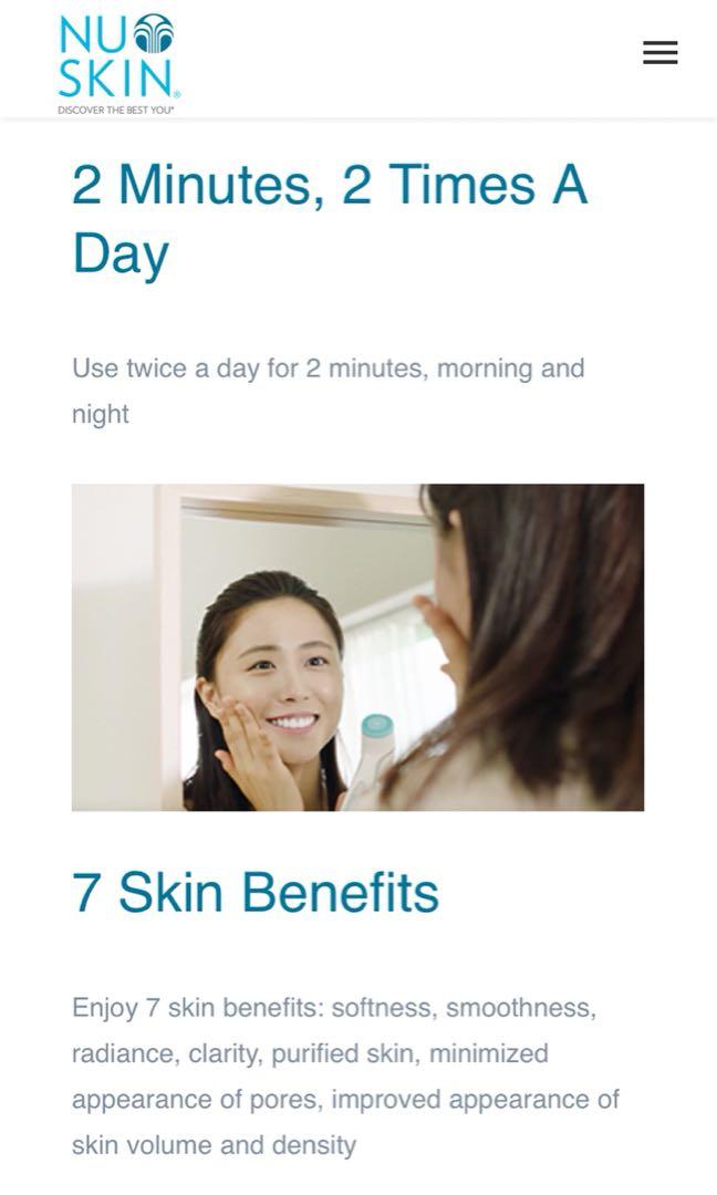 World’s #1 AgeLOC LumiSpa (NU Skin) (Category: Face Care) located in Pasig City. Submitted by vienv (Listing ID 1113491265, Image 2). Description: World’s #1 Brand for BEAUTY DEVICE SYSTEM 2017-2020 SKIN-PERFECTING TREATMENT LumiSpa’s skin-perfecting treatment stimulates the skin using our proprietary Micropulse Oscillation technology. This precise motion and frequency help promote dynamic skin renewal, revealing smoother, softer skin after just 