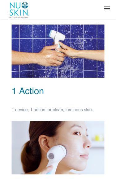 World’s #1 AgeLOC LumiSpa (NU Skin) (Category: Face Care) located in Pasig City. Submitted by vienv (Listing ID 1113491265, Image 3). Description: World’s #1 Brand for BEAUTY DEVICE SYSTEM 2017-2020 SKIN-PERFECTING TREATMENT LumiSpa’s skin-perfecting treatment stimulates the skin using our proprietary Micropulse Oscillation technology. This precise motion and frequency help promote dynamic skin renewal, revealing smoother, softer skin after just 