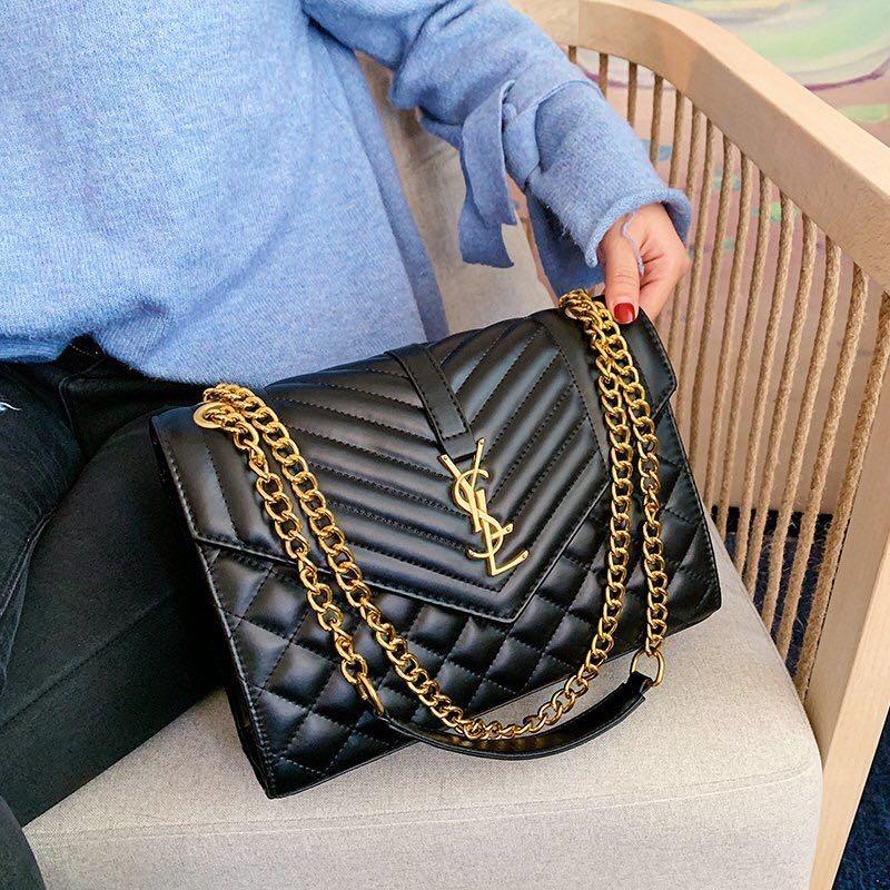 Ysl bag sale gold chain