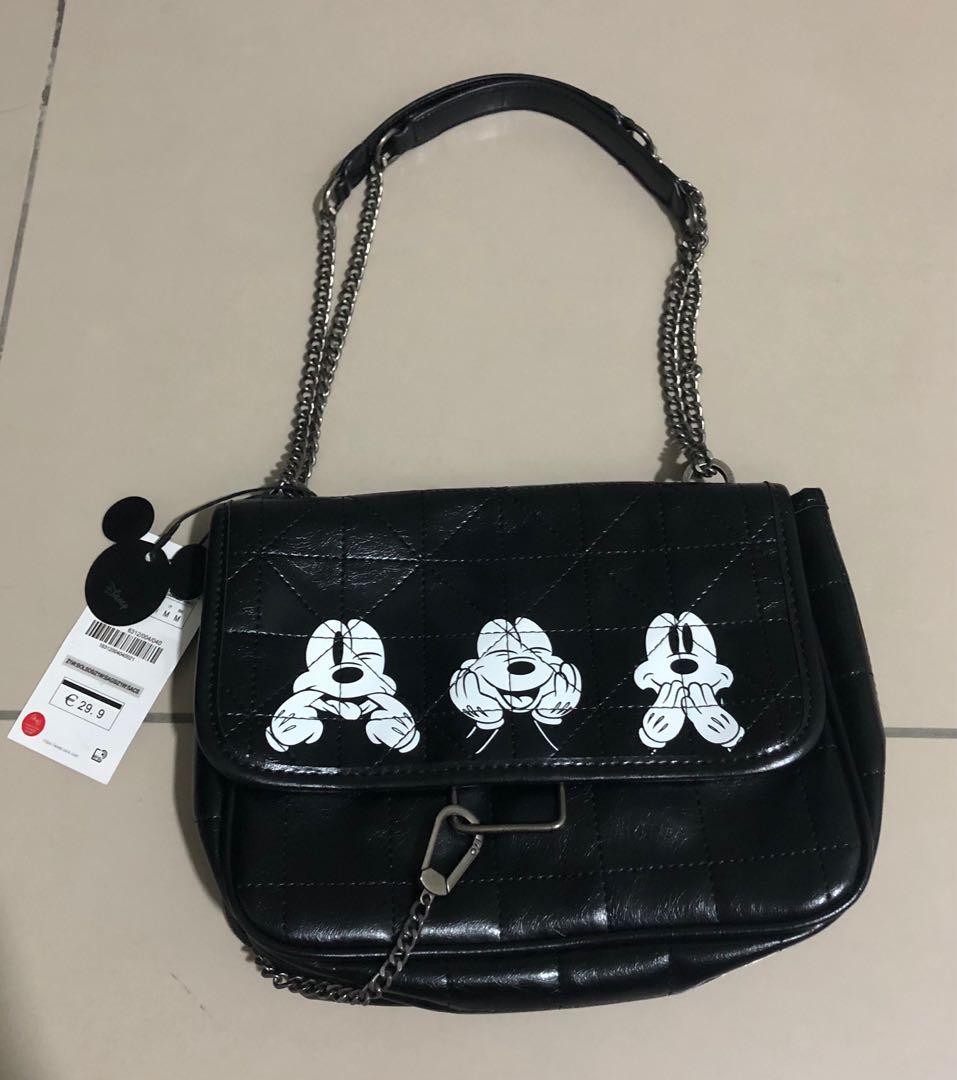 Zara Disney Mickey Sling Bag