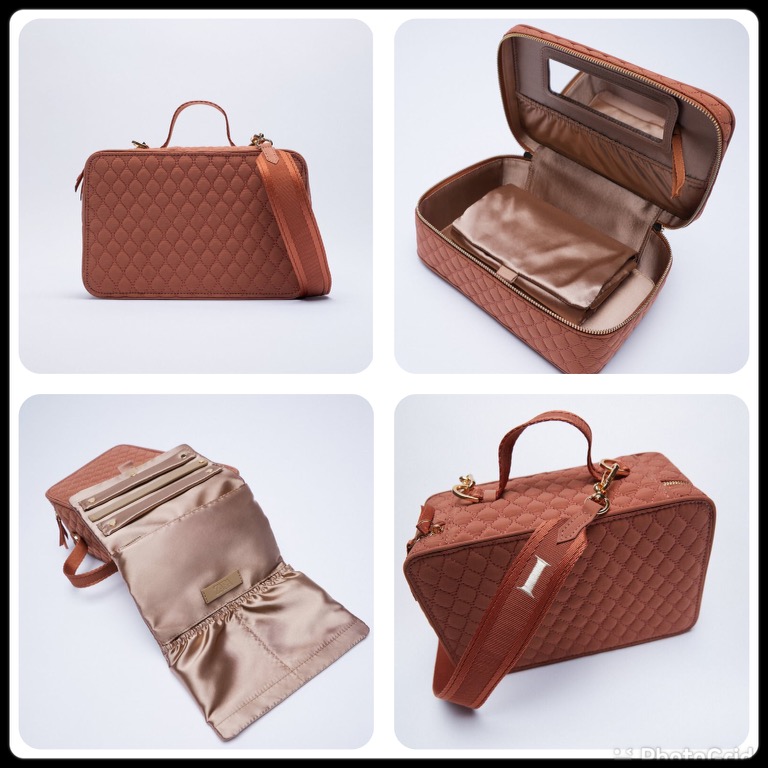 ZARA Toiletry Jewelry Makeup Bag Women s Fashion Jewelry