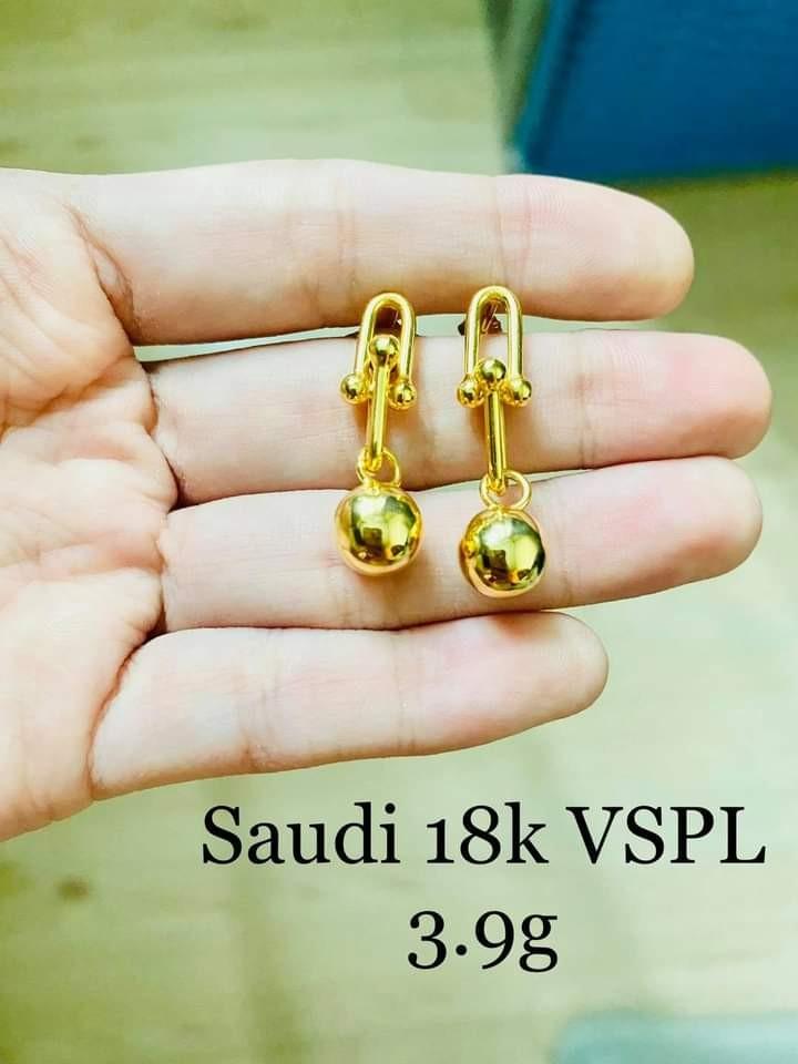 Saudi gold earring design shop
