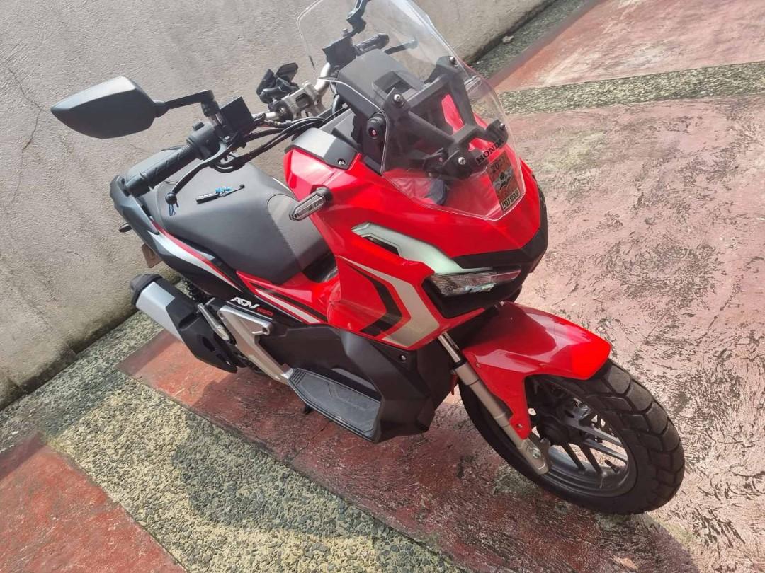 Red Honda Adv150 Motorbikes Motorbikes For Sale On Carousell