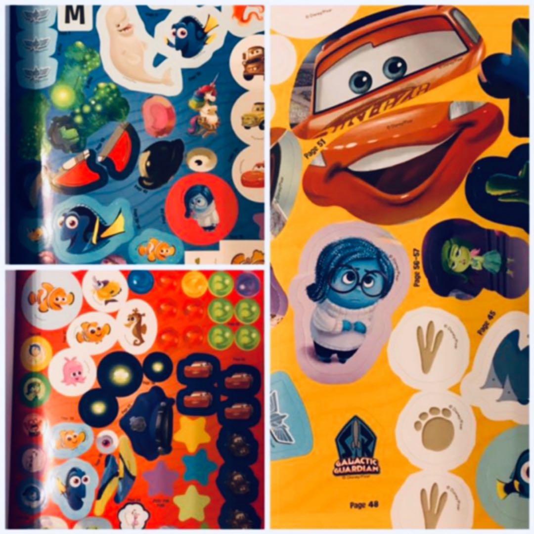 500 Big Stickers Disney Pixar Fantastic Friends, Hobbies