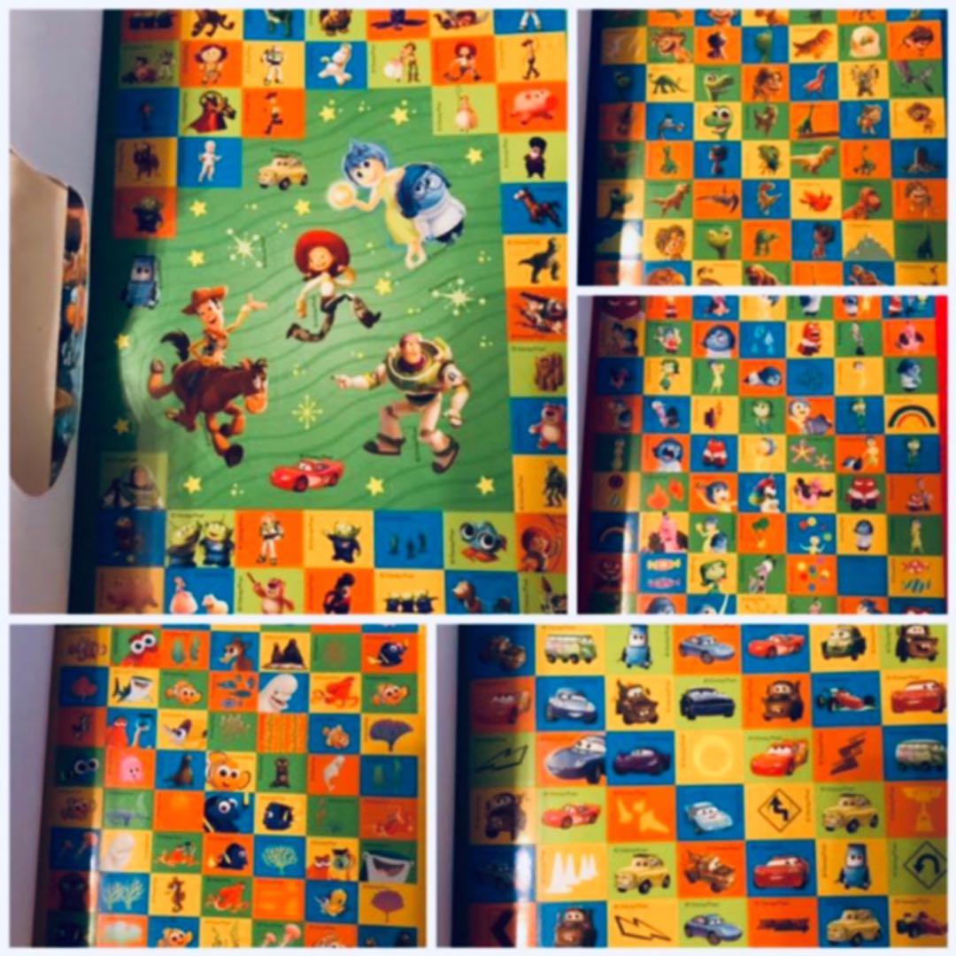 500 Big Stickers Disney Pixar Fantastic Friends, Hobbies