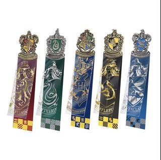 英國 哈利波特 霍格華茲 學院經典書籤 Harry Potter Crest Bookmark