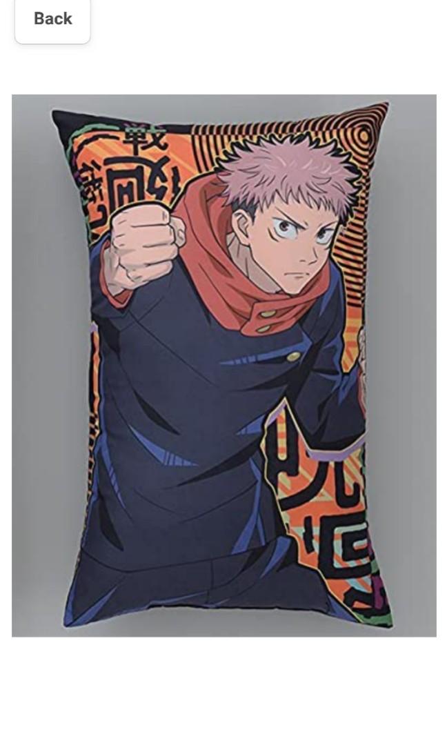 現貨 呪術廻戦 Jujutsu Kaisen 虎杖悠仁 Yuji Itadori 大攬枕 Big Cushion 興趣及遊戲 玩具 遊戲類 Carousell