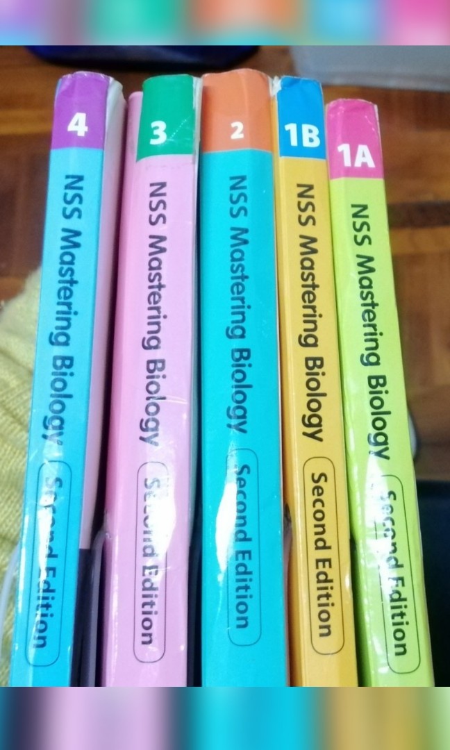 全套有售 NNS Mastering Biology (Second edition ) 1A 1B 2 3 4, 興趣及遊戲, 書本 ...