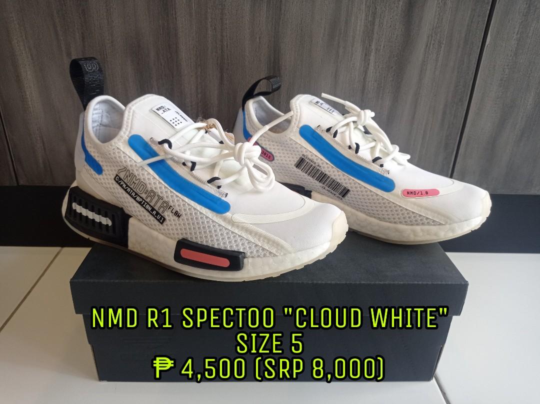Adidas NMD R1 SPECTOO CLOUD WHITE Women s Fashion Footwear