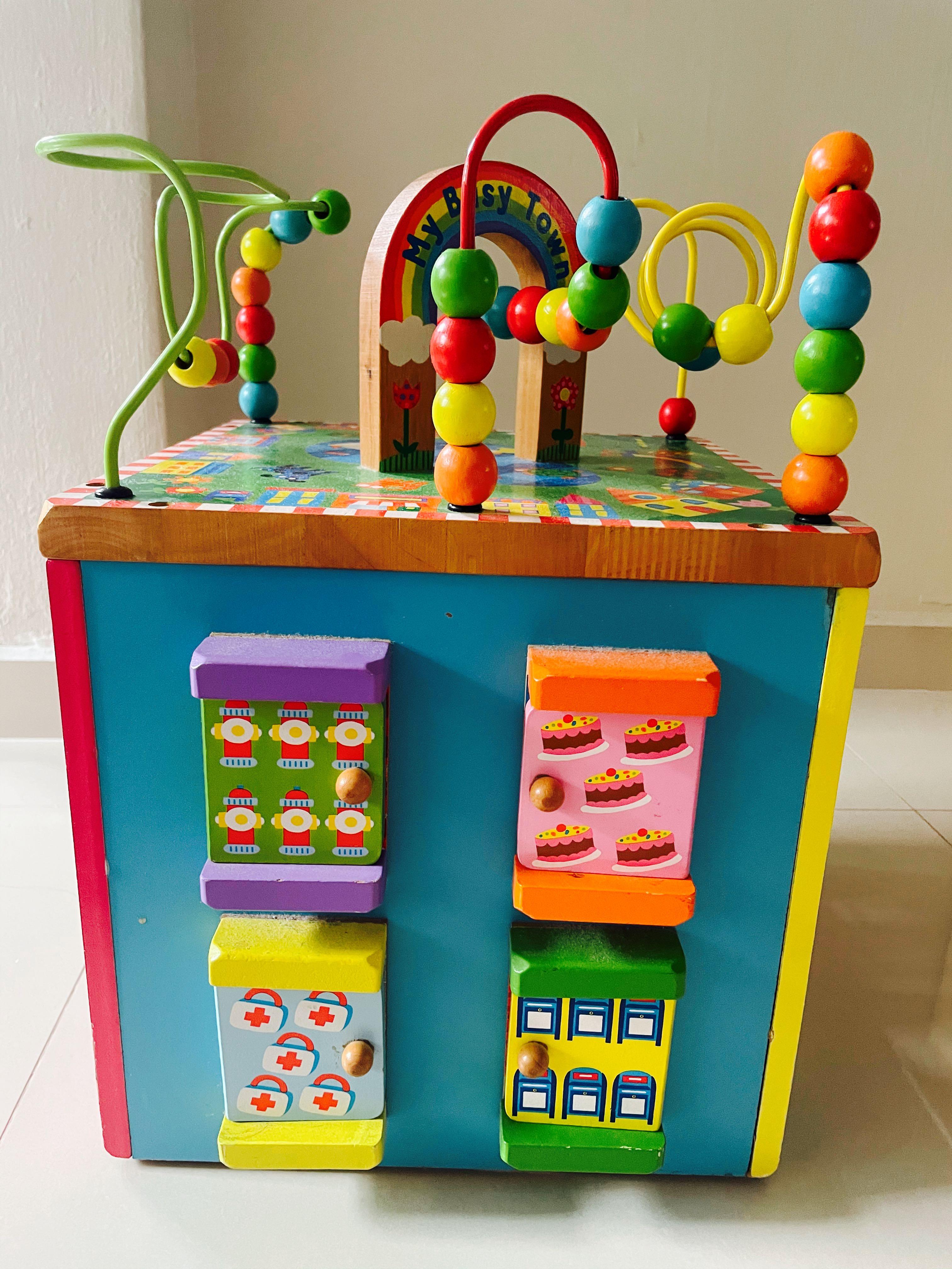Busy town activity cube cheap