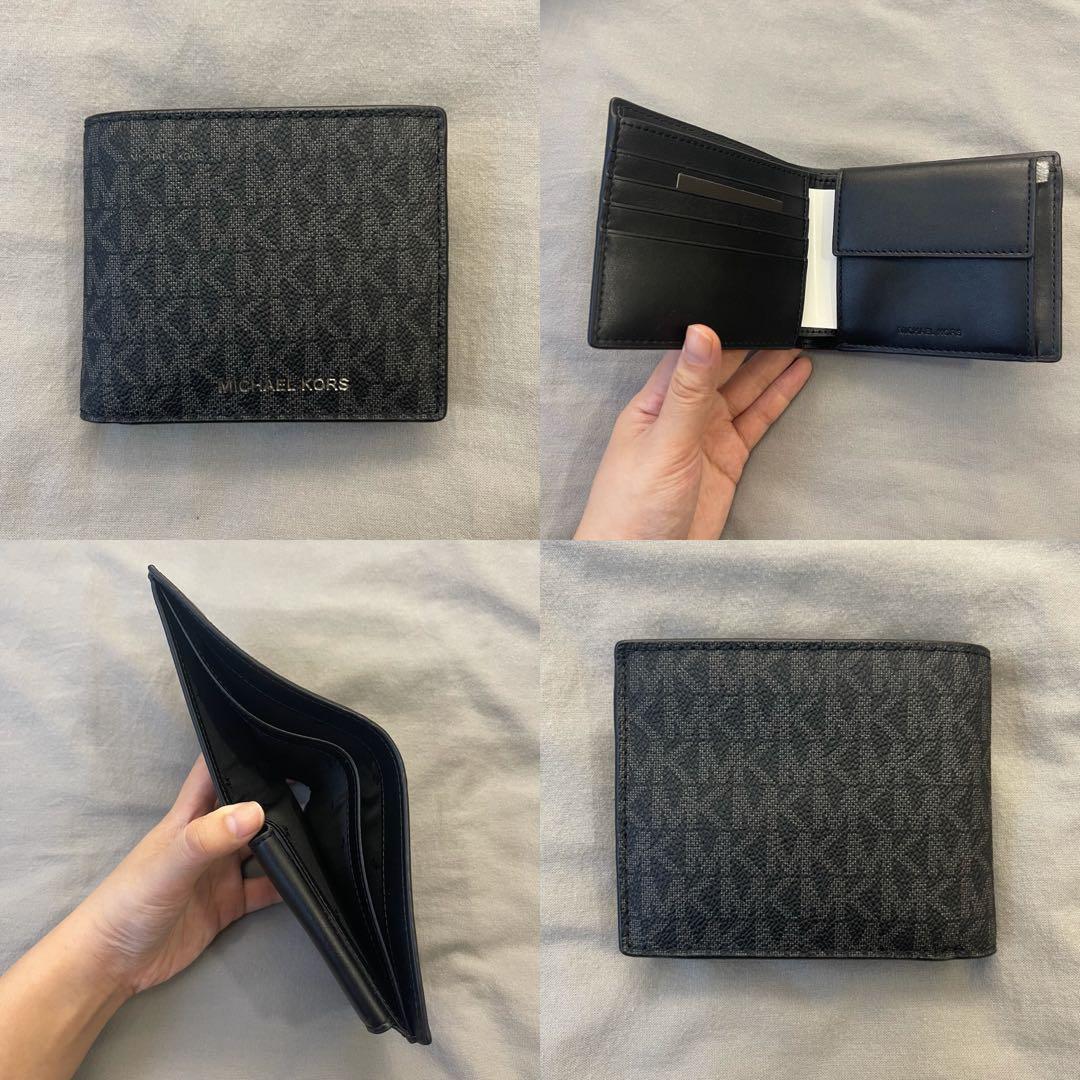Authentic Michael Kors Men Wallet Cooper Logo Billfold Wallet with Coin  Pouch, Men's Fashion, Watches & Accessories, Wallets & Card Holders on  Carousell