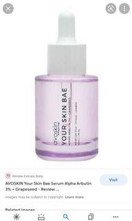 Avoskin Your Skin Bae YSB Alpha Arbutin