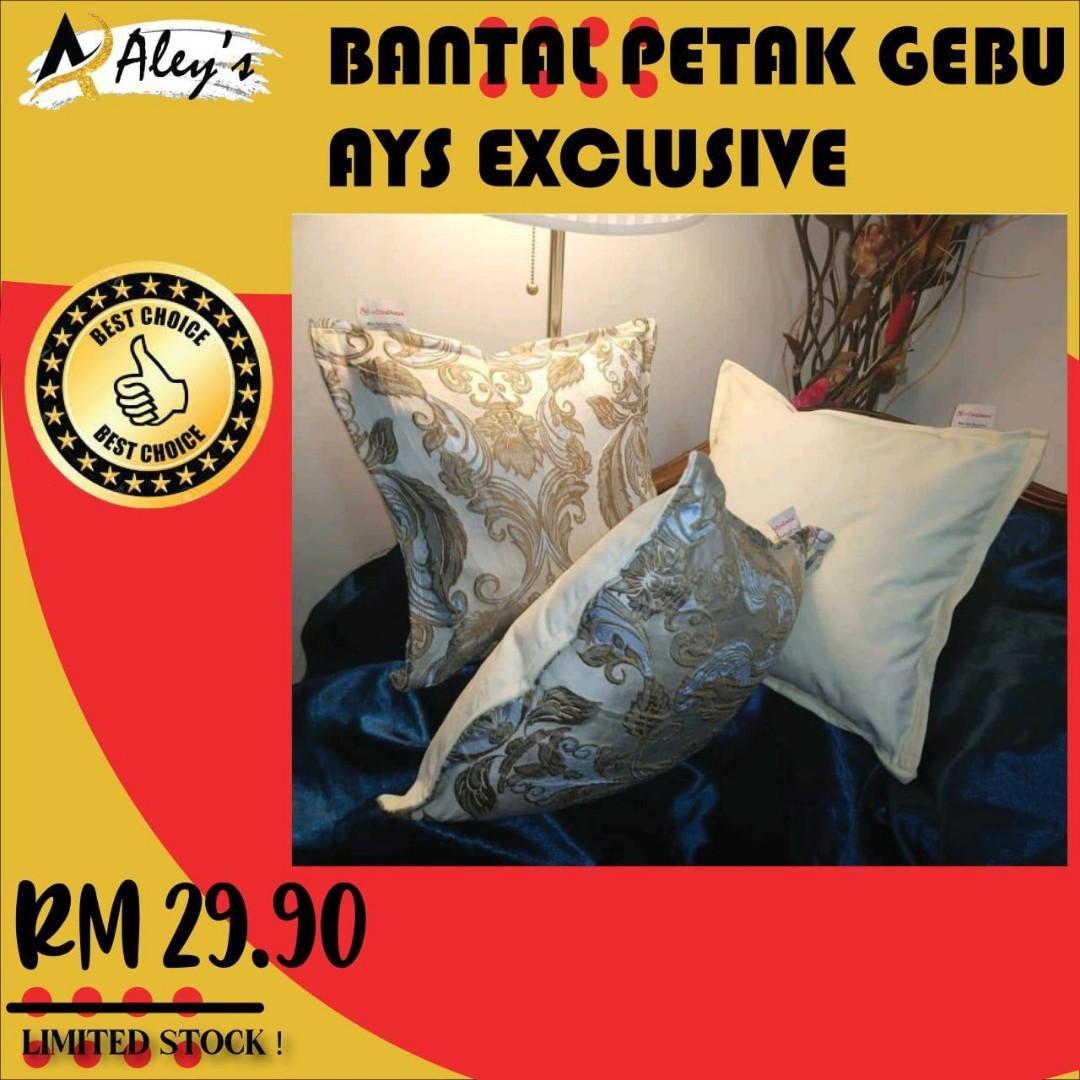 BANTAL PETAK GEBU, Home u0026 Furniture, Home Décor on Carousell