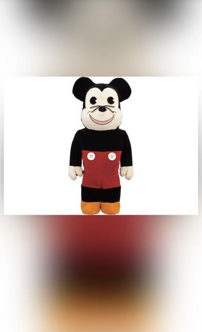 Bearbrick world wide tour 2 Mickey Mouse 400% 布偶Disney 米奇限量