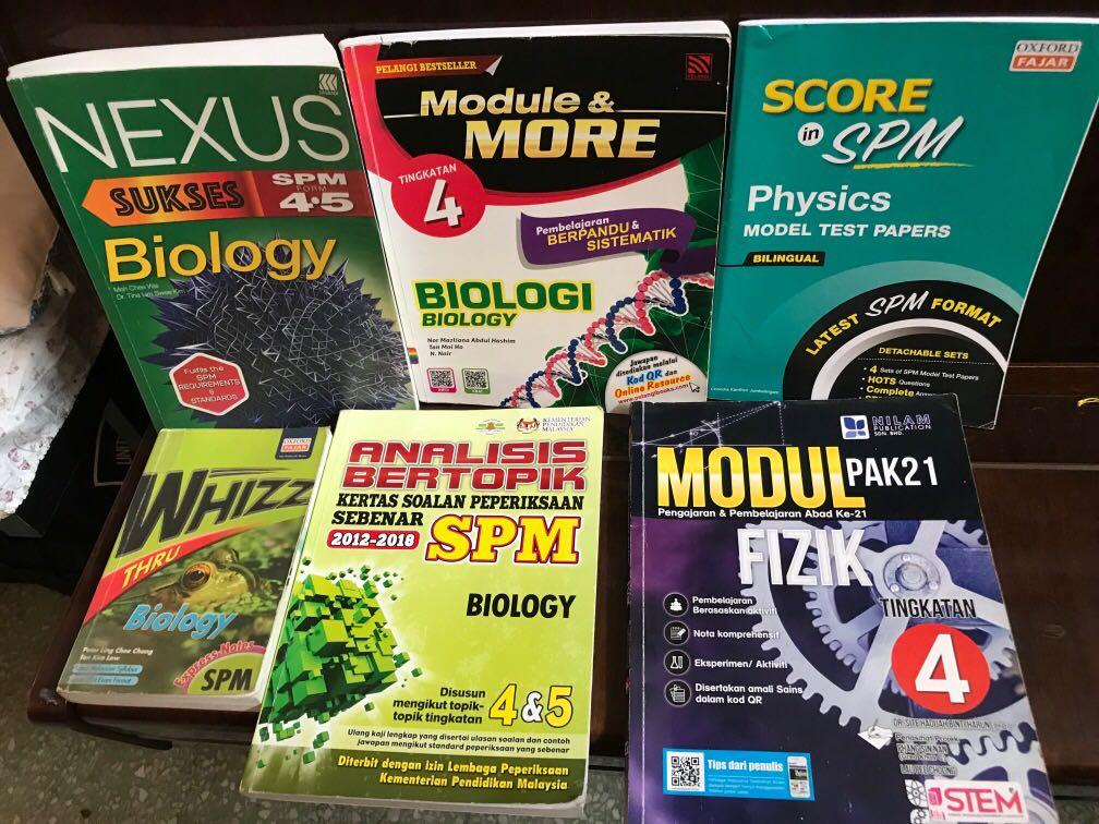 Biology Fizik Textbooks On Carousell