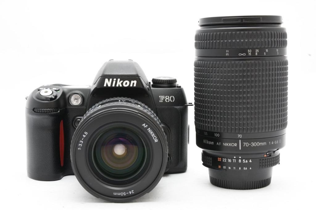 SOLD* [BMC] Nikon F80 + 24-50mm F3.3-4.5 + 70-300mm F4-5.6D + SB 