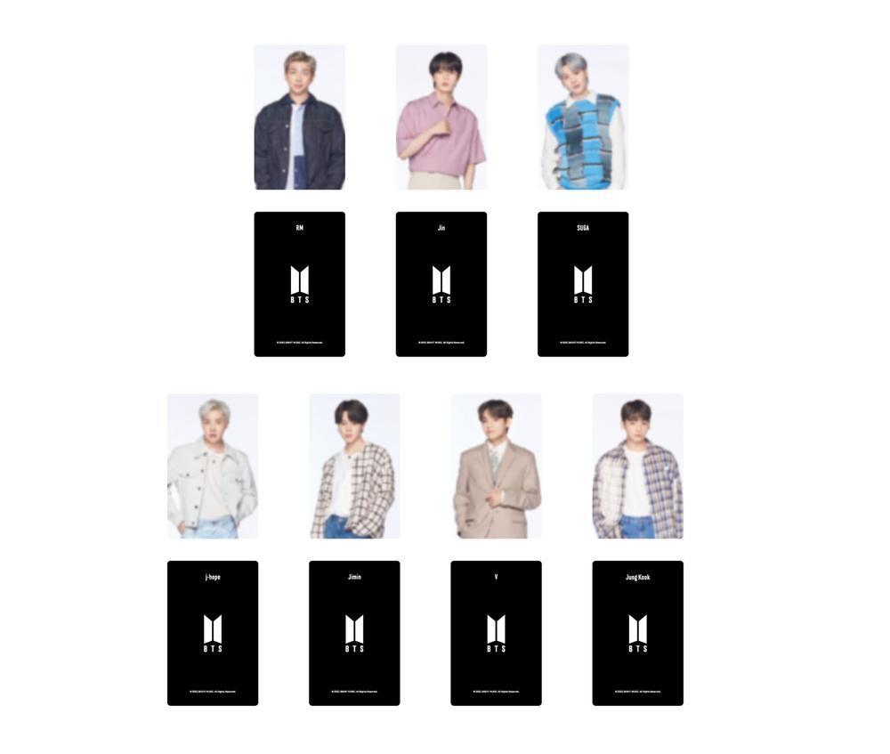 BTS ShinHan Card Wallet Photocards, Hobbies & Toys, Memorabilia